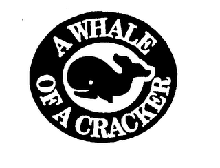 A WHALE OF A CRACKER logo