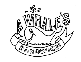 A WHALE'S SANDWICH logo