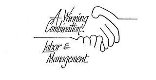 A WINNING COMBINATION... LABOR & MANAGEMENT logo