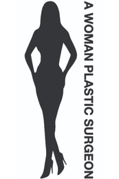 A WOMAN PLASTIC SURGEON logo