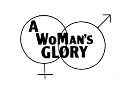 A WOMAN'S GLORY logo