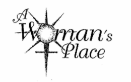 A WOMAN'S PLACE logo