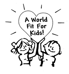 A WORLD FIT FOR KIDS! logo