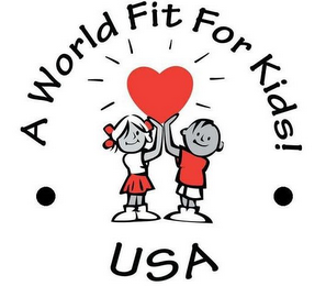 A WORLD FIT FOR KIDS! USA logo