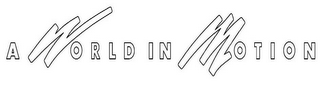 A WORLD IN MOTION logo