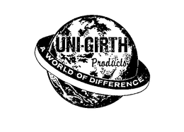 A WORLD OF DIFFERENCE UNI.GIRTH PRODUCTS logo