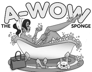 A-WOW THE SPONGE logo