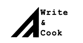A WRITE & COOK logo