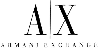 A X ARMANI EXCHANGE logo