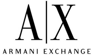 A X ARMANI EXCHANGE logo