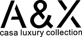 A & X CASA LUXURY COLLECTION logo