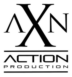 A X N ACTION PRODUCTION logo