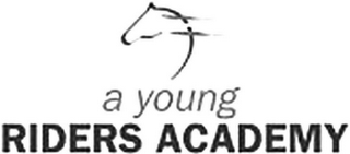 A YOUNG RIDERS ACADEMY logo