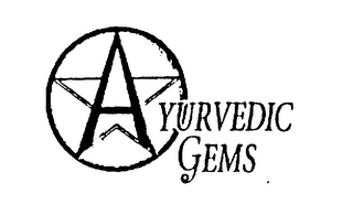 A YURVEDIC GEMS logo