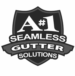 A#1 SEAMLESS GUTTER SOLUTIONS logo