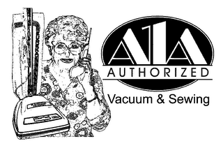 A1A AUTHORIZED VACUUM & SEWING logo