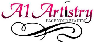 A1ARTISTRY FACE YOUR BEAUTY logo