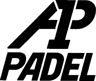 A1P PADEL logo