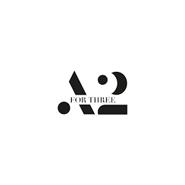 A2 FOR THREE logo