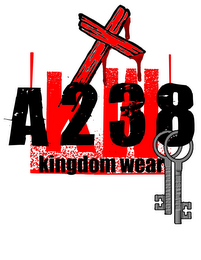 A238 KW KINGDOM WEAR REPENTANCE BAPTISM logo