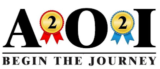 A2O2I BEGIN THE JOURNEY logo