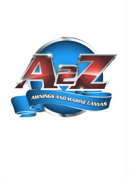 A2Z AWNINGS AND MARINE CANVAS logo