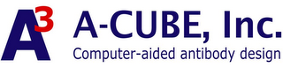 A3 A-CUBE, INC. COMPUTER-AIDED ANTIBODY DESIGN logo