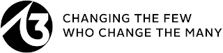 A3 CHANGING THE FEW WHO CHANGE THE MANY logo