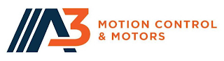 A3 MOTION CONTROL & MOTORS logo