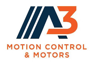 A3 MOTION CONTROL & MOTORS logo