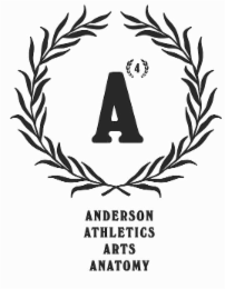 A4 ANDERSON ATHLETICS ARTS ANATOMY logo