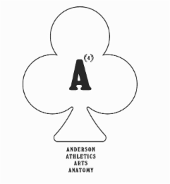 A4 ANDERSON ATHLETICS ARTS ANATOMY logo