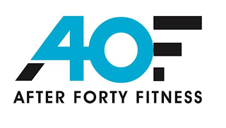 A40F AFTER FORTY FITNESS logo
