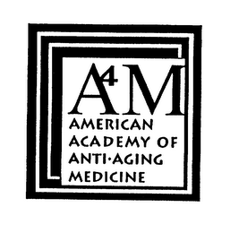 A4M AMERICAN ACADEMY OF ANTI-AGING MEDICINE logo