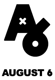 A6 AUGUST 6 logo