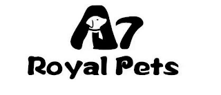A7 ROYAL PETS logo