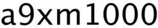 A9XM1000 logo