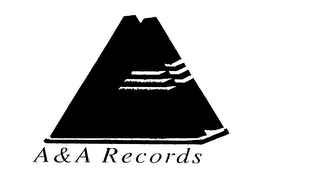 AA A & A RECORDS logo