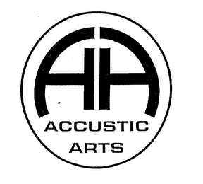 AA ACCUSTIC ARTS logo