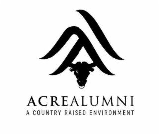 AA ACREALUMNI A COUNTRY RAISED ENVIRONMENT logo