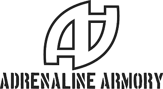 AA ADRENALINE ARMORY logo