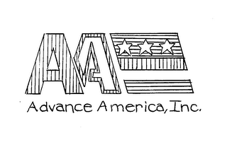AA ADVANCE AMERICA, INC. logo