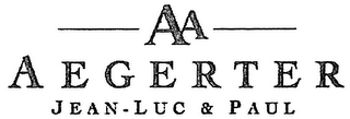 AA AEGERTER JEAN-LUC & PAUL logo