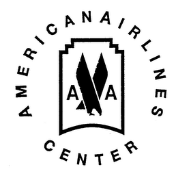 AA AMERICAN AIRLINES CENTER logo
