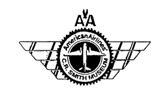 AA AMERICAN AIRLINES C.R. SMITH MUSEUM logo