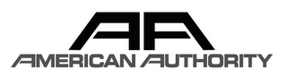AA AMERICAN AUTHORITY logo