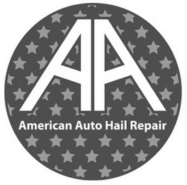 AA AMERICAN AUTO HAIL REPAIR logo