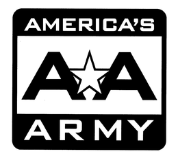 AA AMERICA'S ARMY logo
