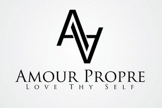 AA AMOUR PROPRE LOVE THY SELF logo