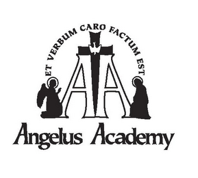 AA ANGELUS ACADEMY ET VERBUM CARO FACTUM EST logo